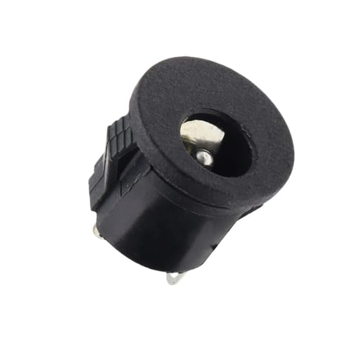 Conector DC-022K hembra 5.5x2.1mm para panel, pack de 100 unidades 5
