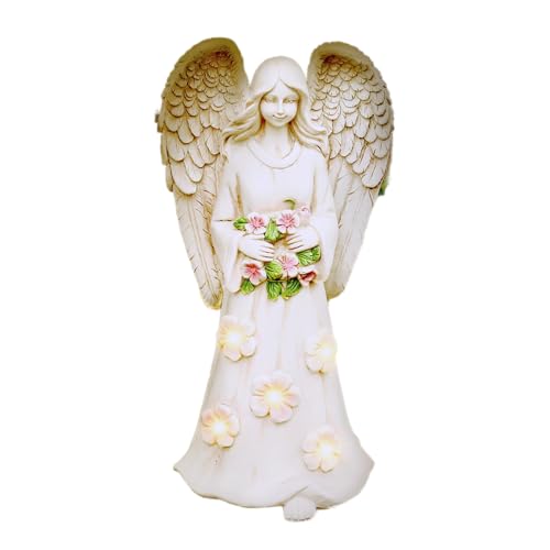Garden-Angel-Statues-Outdoor-Decor10-Garden-Figurines-with-5-LEDs-Art-Decoration-for-Patio-Lawn-Yard-Porch-Ornament-Housewarming-Garden-Gift-Solar-Garden-Figurines-Gifts-for-Mom-Grandma-Women
