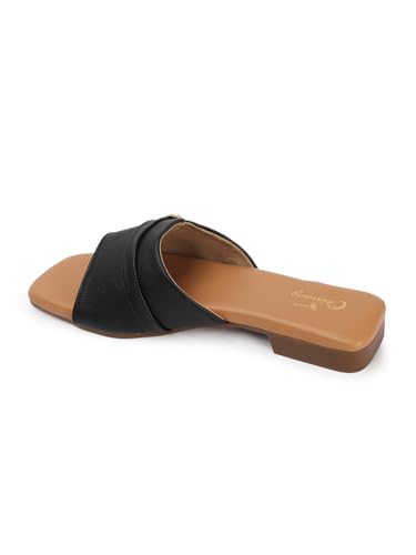 Image of CHINRAAG Flat Sandal for women and Girl's Colour : Beige