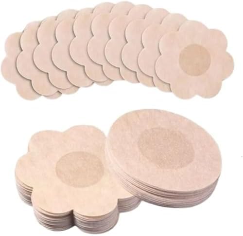 Kit 50 Protetores de Mamilo Adesivos, Minimalistas, Conforto, Discrição, Segurança para o Dia a Dia