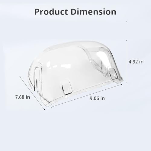 Protection distributeur nourriture visible chat arrière robuste anti-gourmand - 5