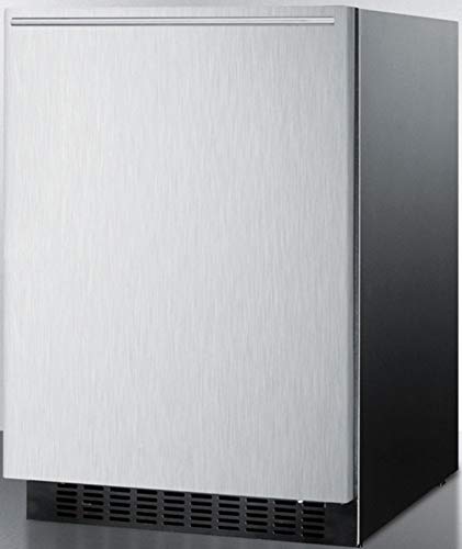 Image of Summit FF64BXSSHH Wine and Beverages Refrigerator, Stainless Steel