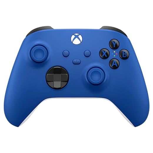 Xbox Wireless Gaming Controller (2025) – Shock Blue – Play on Xbox, Windows, Android, iOS, FireTV Sticks, Smart TVs, VR Headsets