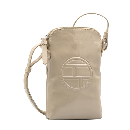 Poche pour téléphone portable femme TOM TAILOR Rosabel en simili cuir noir chic