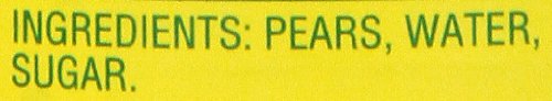 Del Monte Lite Pear Halves Bartlett Pears in Extra Light Syrup, 15-Ounce (Pack of 8)