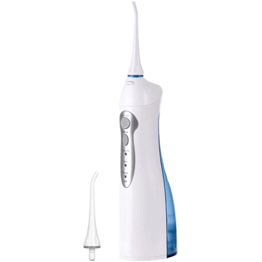 Cordless Water Flosser for Teeth Gums Braces Dental Care Floss Tips Oral Irrigator Pick Cleaner for Home Travel