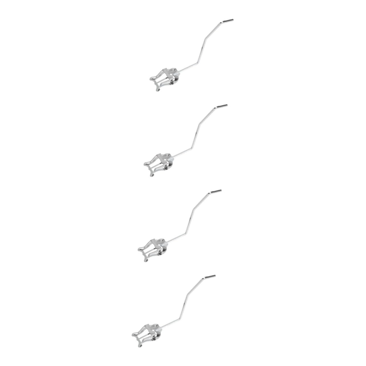Toyvian 4stücke Kompakter Lyre Notenhalter Für Blasinstrumente Verstellbarer Clamp Notenclip Für Saxophon Marschhorn Und Zubehör Für Musiker Und Schüler