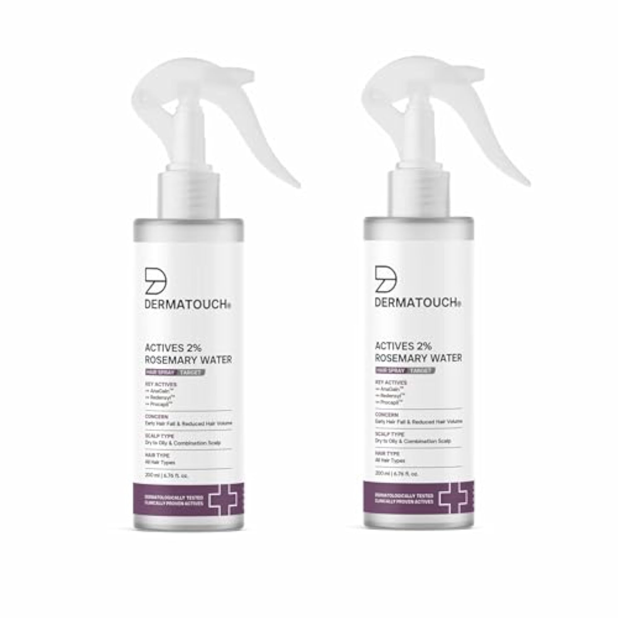 Rosemary Hair Spray with 2% Actives, 20ml