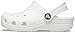 Crocs Kids Classic Clog (Little Kid/Big Kid) - Clogs for Kids - Synthetic Lining - Circulation Nubs White 5 Big Kid M