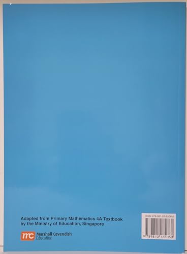 Primary Mathematics 4A Textbook U.S. Edition 9810185065 Book Cover