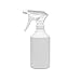 Produktbild Sprühflasche | Leersprüher ohne Label 500 ml Profi Qualität | Spray Bottle mit Strahl- und Zerstäuber Funktion