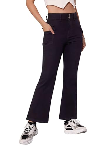 Image of Dolce Crudo High Rise Bootcut Jeans for Women