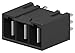Wire-to-Board Connector, 3 Contacts, Header, ELCON Mini Series, Press Fit, 1 Rows