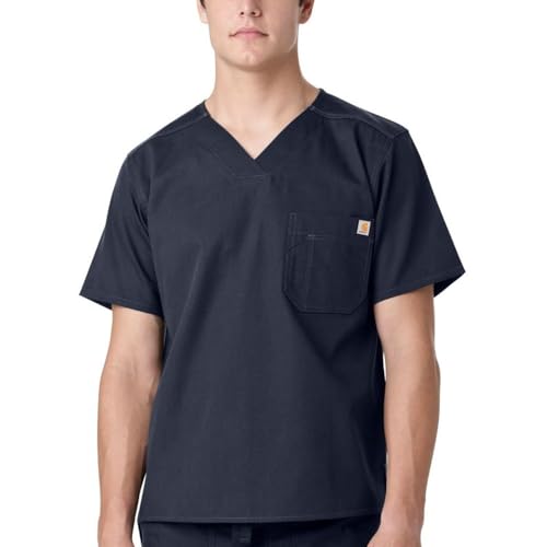 Image of Carhartt Ripstop & Sub-Scrubs Scrubs for Men, Utility Scrub Tops