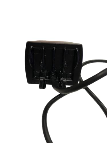 Image of Motodzesh High Brightness LED Fog Light, 3 Inch, Universal Fit for All Bikes, White, IP67 Waterproof Rating, with Mounting Hardware