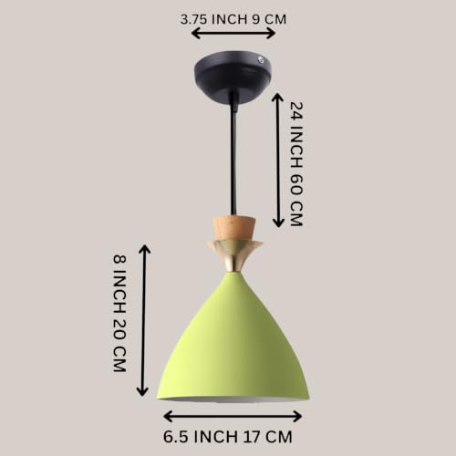 Image of Triple Dome Moss Green Aluminium Hanging Pendant Light - Modern Antique Ceiling Lamp, Adjustable Drop, E-27 Holder, (Bulb is not Included) Pack of 4