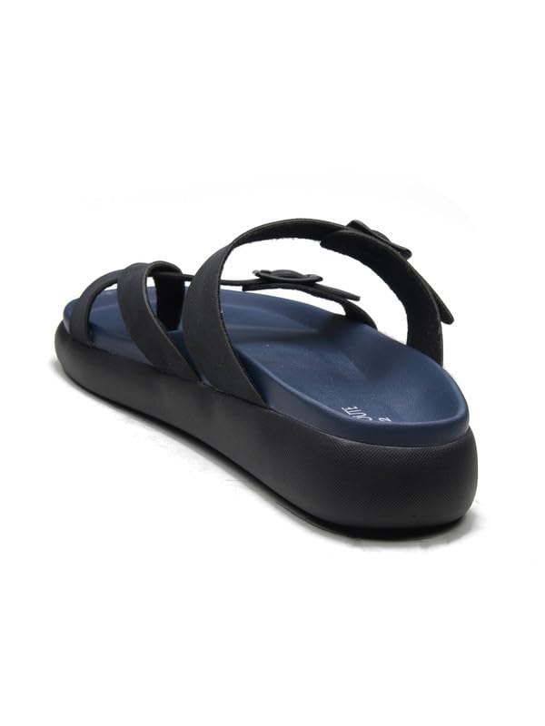 Image of UNDERROUTE mens Underroute Urgh 02 Stylish Durable Soft Footbed Synthetic Casual Sandals for Men Sandal
