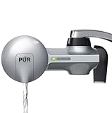 PUR Advanced Faucet Water Filter, PFM300V, Silver Matte