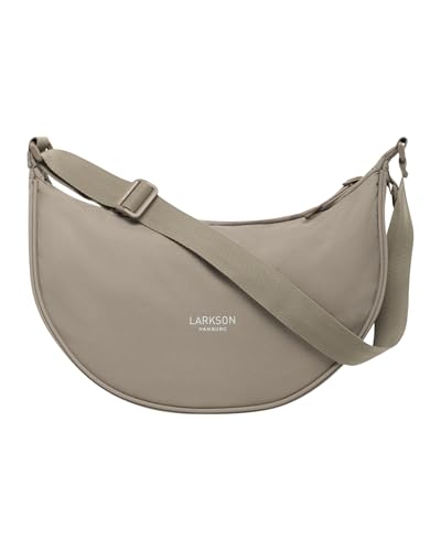 LARKSON Borsa a Tracolla Donna Grigio - Solveig Medium - Borsetta...