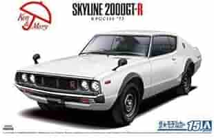 Amazon | 1/24 アオシマ MODEL15 スカイライン KPGC110 ケンメリ
