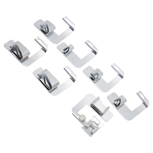 Set de prensatelas para dobladillo enrollado para máquina de coser miniatura 7