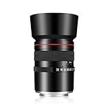 JINTU 85mm F/1.8-22 Medium-Telephoto Fixed Prime Camera Lens for Sony E-Mount Mirrorless a7C a7III a7RIII a7SIII a7IV a7RIV a7RV a9 A1 FX3 ZVE1 A7CR A7CII a6600 a6100 a6300 a6400 a6500 ZV-E10
