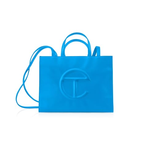 TELFAR Medium Shopping Bag - Cyan