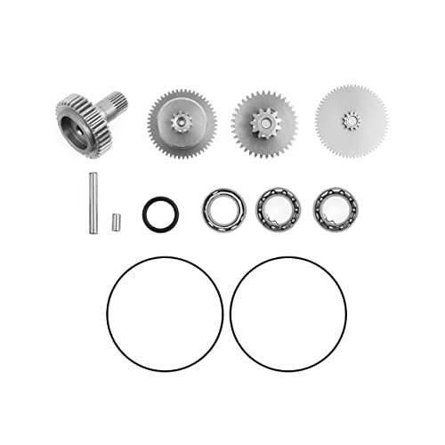 Agfrc Rc Servo Metal Gear Set With Bearings, Pins Shaft For A86Bhmw Waterproof Servo #TOP3