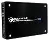 Rockville Krypton MF3 1600w Peak/400w RMS 4 Channel Marine Amplifier, PA Mic w/Talkover, Digital Voltage Display, Adjustable Crossover, Weather Resistant, for Boats & Marine Audio #1