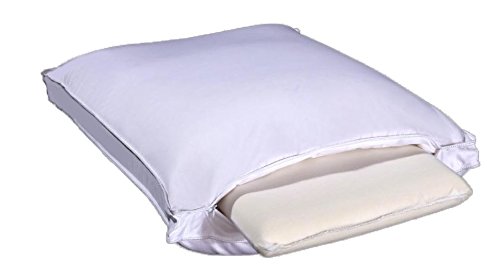 Almohada algodón tamaño king ajustable media firmeza miniatura 2