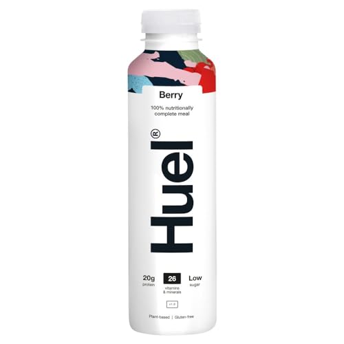 Huel 500ml Variety Pack Ready To Drink Nutritionally Complete Meal Flavours Inc. Chocolate, Vanilla, Banana, Berry, Salted Caramel, Strawberries & Cream (Pack of 6) - Image 3