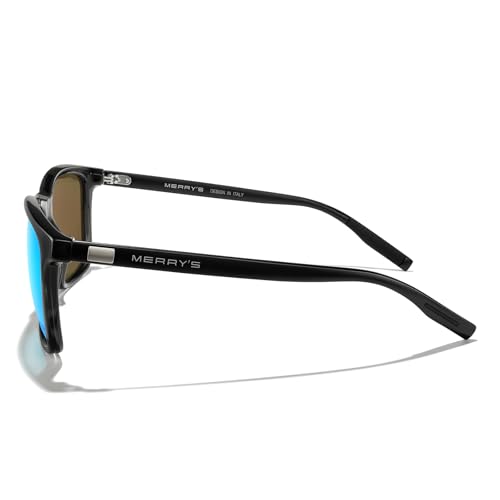 Image of MERRY'S Unisex Polarized Aluminum Sunglasses Vintage Sun Glasses For Men /Women S8286