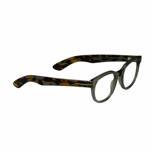Image of Eyeglasses Tom Ford FT 5807 -B 020 Shiny Transp. Grey, Vintage Grey Havana, incht inch