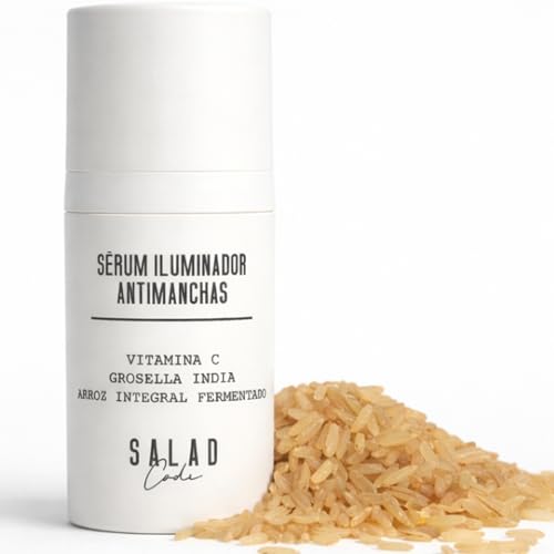 SALAD CODE Sérum Antimanchas Facial Despigmentante – Crema Anti Manchas Cara Mujer y Hombre – Serum Facial para Manchas, Melasma y Marcas de Acné – Unifica Tono e Ilumina - crema cicatrices acne