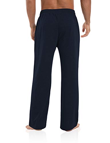 Image of Agnes Urban Men's Joggers Sweatpants Open Bottom Straight Leg Casual Loose Fit Running Athletic Jersey Pants with Pockets