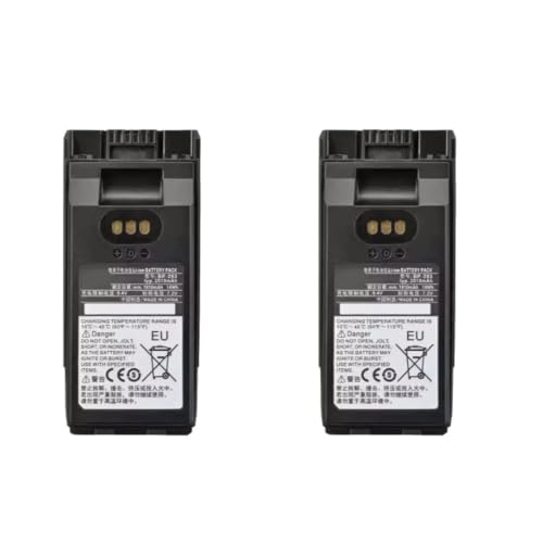 Batería Walkie-Talkie BP-283 de 7.2V y 2010mAh: Baterías de repuesto dobles