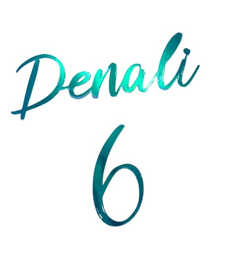 Personalise Cake/Cupcake Topper/Decoration; Letters/Name/Numbers/Age Mirror Card; Anniversaries; Birthdays, Wedding, Bridal, Baby Showers, Gift Items, Etc- Upper & Lower Case Letters (Green)