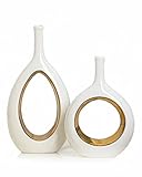Questi vasi misurano 16 cm di larghezza x 23,5 cm di altezza e 15 cm di larghezza x 30 cm di altezza. Imballaggio del prodotto in cartone + schiuma EPE assicurarsi che i vasi in ceramica siano in buone condizioni. (se c'è rotto, vi preghiamo di contattarci in tempo)