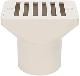 Fdit Swimming Pool Water Overflow Outlet Main Drain Cover Accessories (2in)