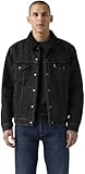 Levi’s Homme Veste denim Type III Sherpa Trucker doublée, Regular Fit, Noir (Built To Last Sherpa Trk), M
