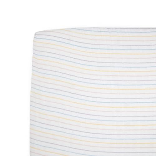 Image of Little Unicorn Toddler Bedding 3-Piece Set | Includes Comforter, Crib Sheet & Pillowcase | Soft & Breathable Muslin Fabric | for Convertible Cribs & Toddler Beds (Unicorns)