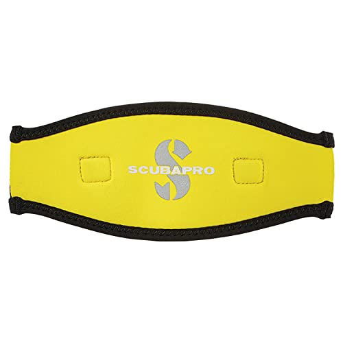 Scubapro Neoprene Mask Strap Cover Yellow One Size (24.700.050)
