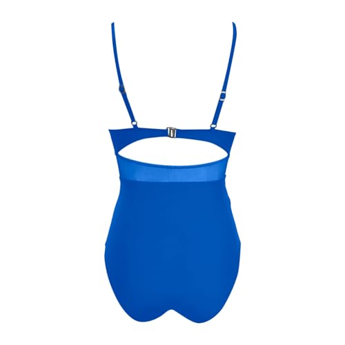 Maillot de bain push up une pièce découpé devant maillot
