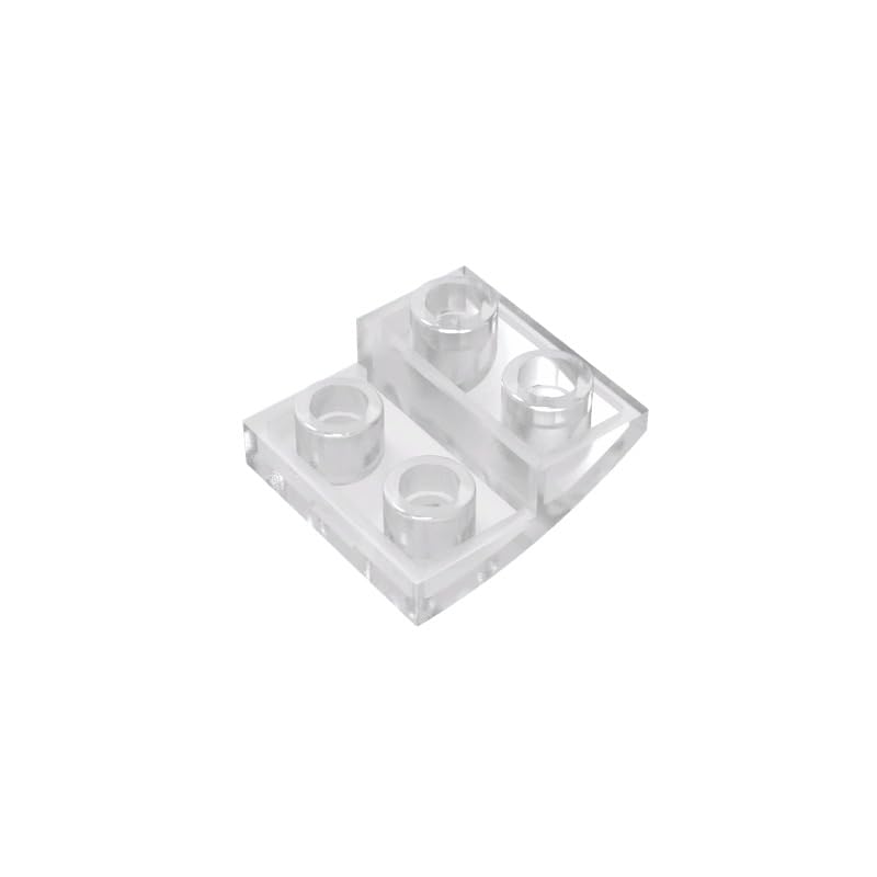 XYEIUGO 32803 Arched Brick Slope Curved 2x2 Inverted, Trans-Clear, 50 PCS — image 1