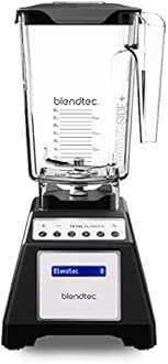 Blendtec Total Classic Original Blender - WildSide+ Jar (90 oz) - Professional-Grade Power - 6 Pre-programmed Cycles - 10-speeds - Black