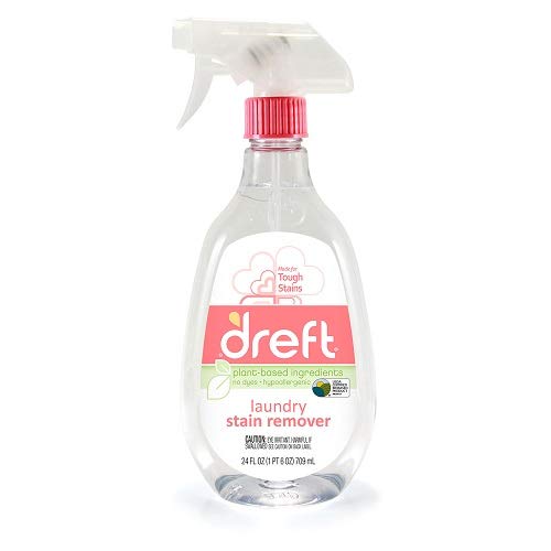 Dreft Stain Remover for Baby Clothes, Laundry Stain Remover Spray, Hypoallergenic Stain Treater, 22 Fl oz (Pack of 2)