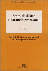 Stato di diritto e garanzie processuali