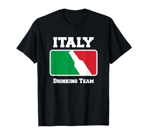 Italy Drinking Team Camiseta