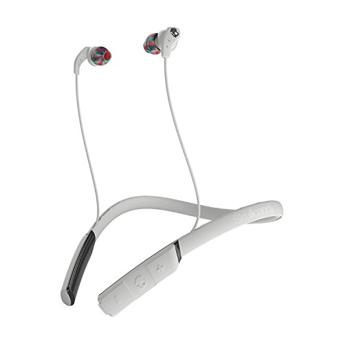 Skullcandy Women's Method Bluetooth Wireless Sweat-Resistant Sport Earbuds with Microphone, Secure Around-The-Neck Collar