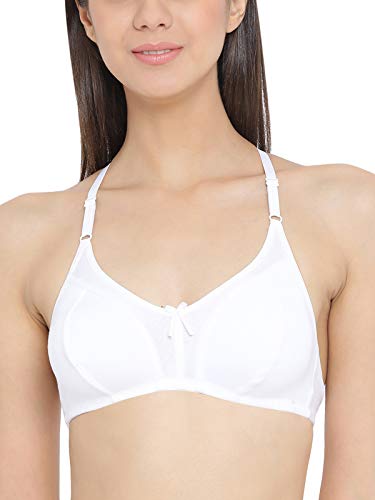 Image of Clovia Women's Cotton Non-Padded Non-Wired Racerback Bra